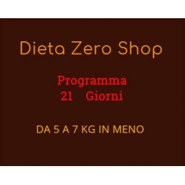 Dieta Zero Programma 21 giorni