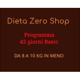 Dieta Zero Programma Basic 42 giorni