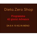 Dieta Zero Programma Advanced 42 giorni 